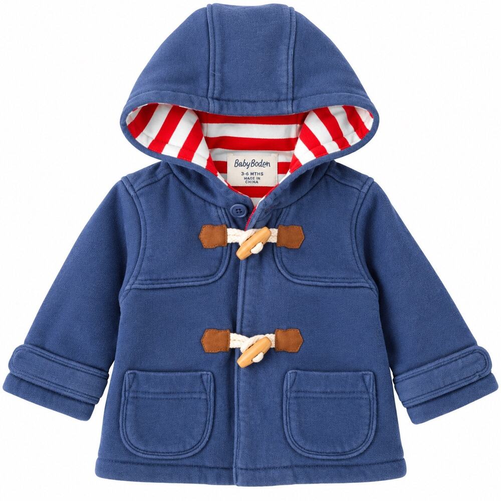 Baby Boden Toggle Jacket - Blue - 3-6 Months